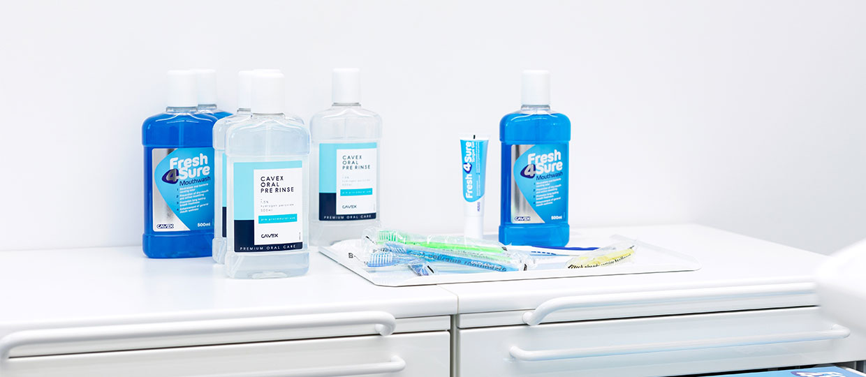 Cavex Oral Care Banner