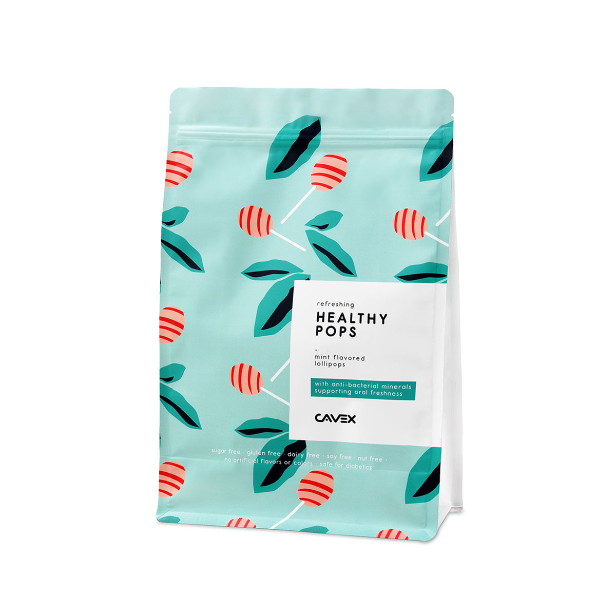 Cavex Healthypops (gesunde Lollies) Minze