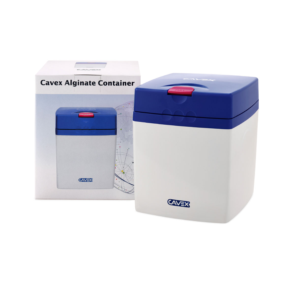 Cavex Alginatcontainer blau