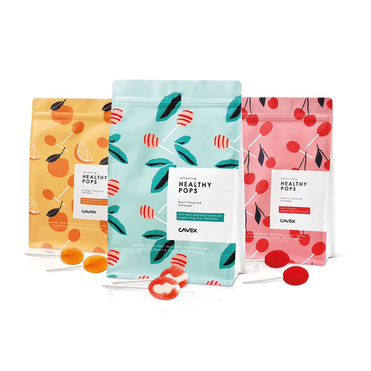 Cavex Healthypops (gesunde Lollies)