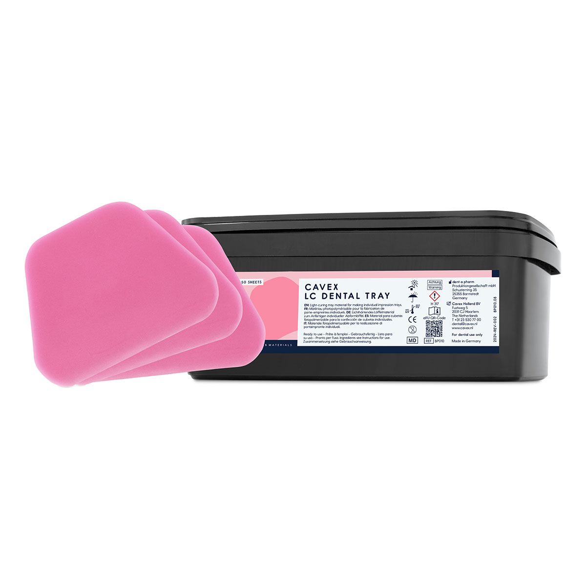 Cavex Basisplatten lichthärtend