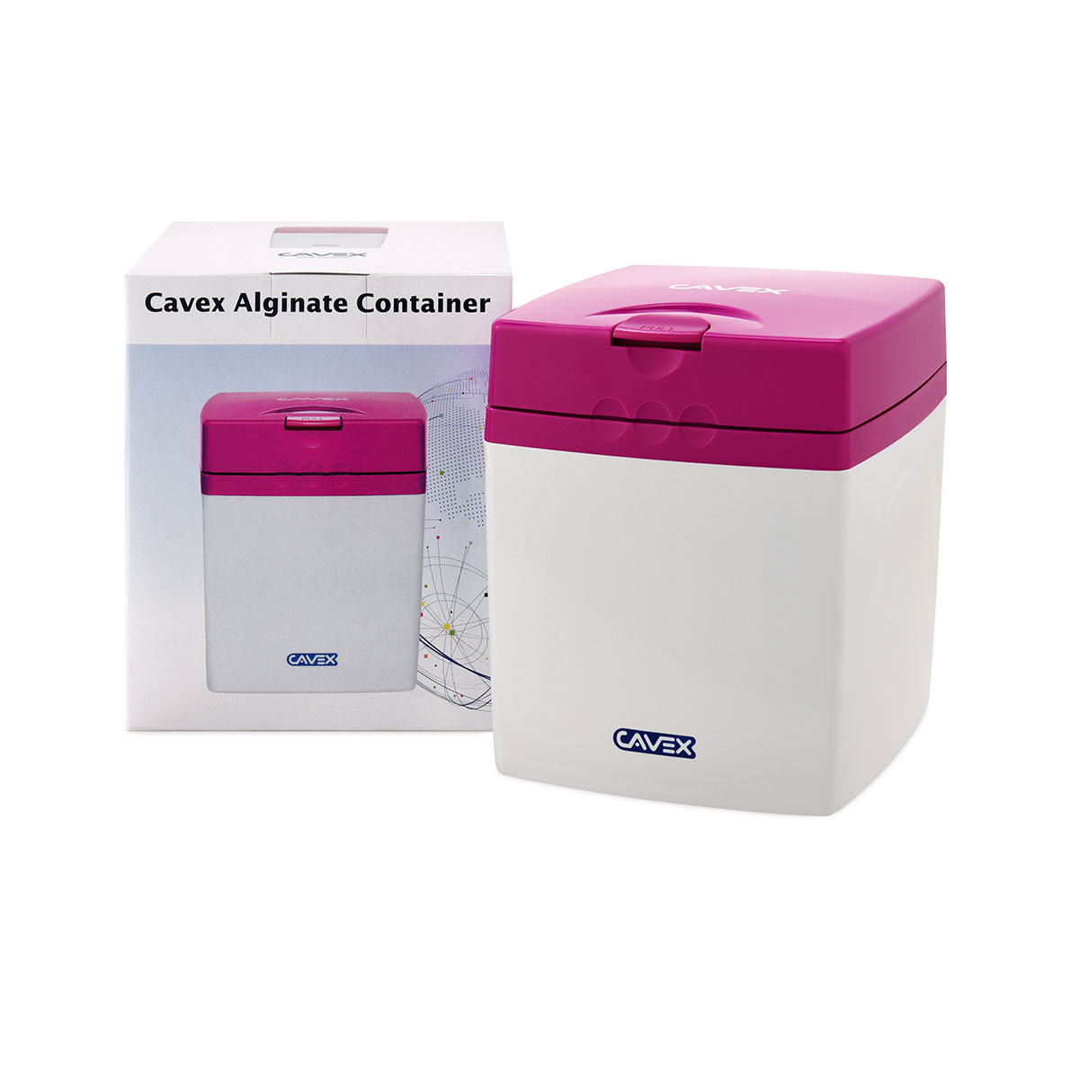 Cavex Alginatcontainer pink