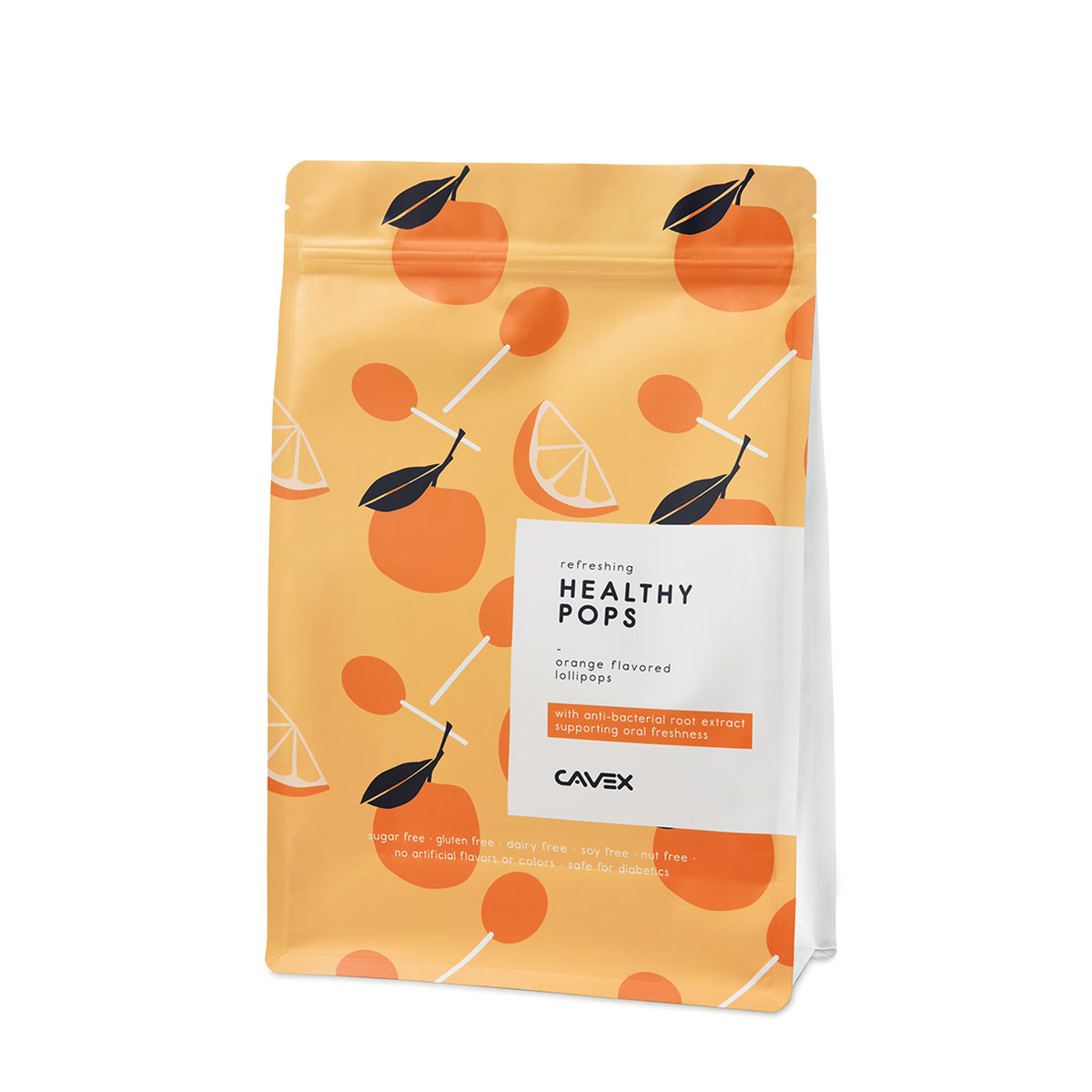 Cavex Healthypops (gesunde Lollies) Orange