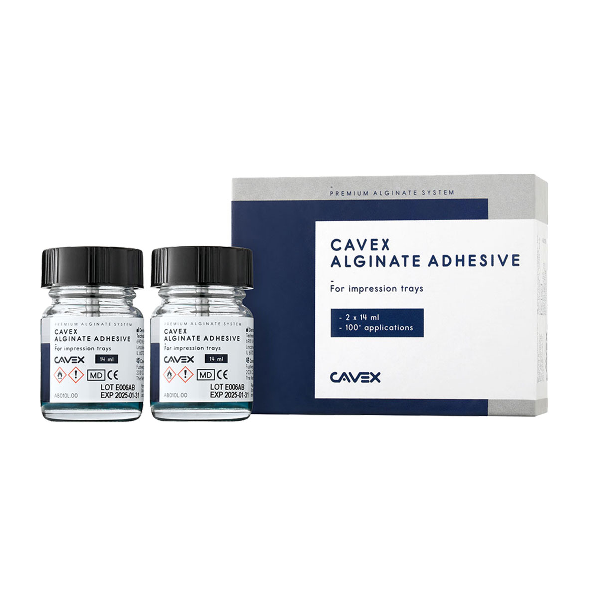 Cavex Alginat Adhäsiv 2 x 14 ml